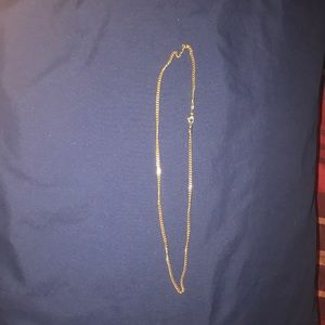 18k gold plated mini Cuban